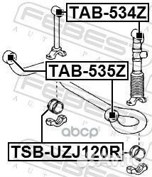 Втулка заднего стабилизатора TAB534Z Febest