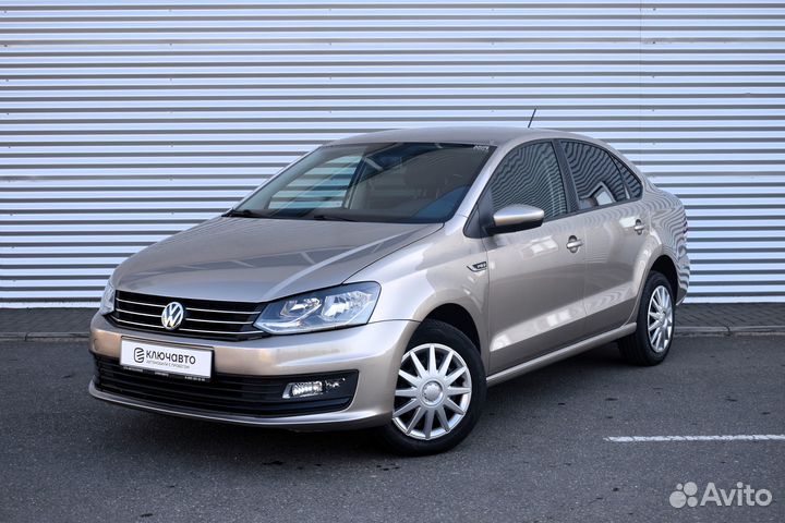 Volkswagen Polo 1.6 AT, 2018, 109 000 км