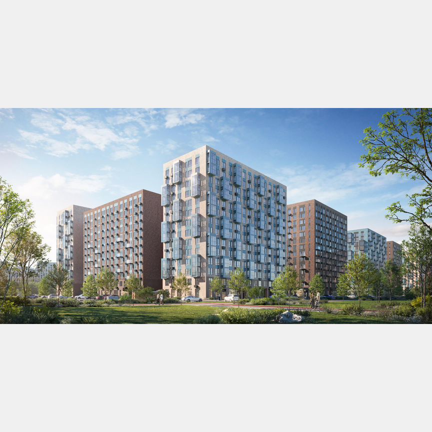 2-к. квартира, 57,4 м², 10/12 эт.