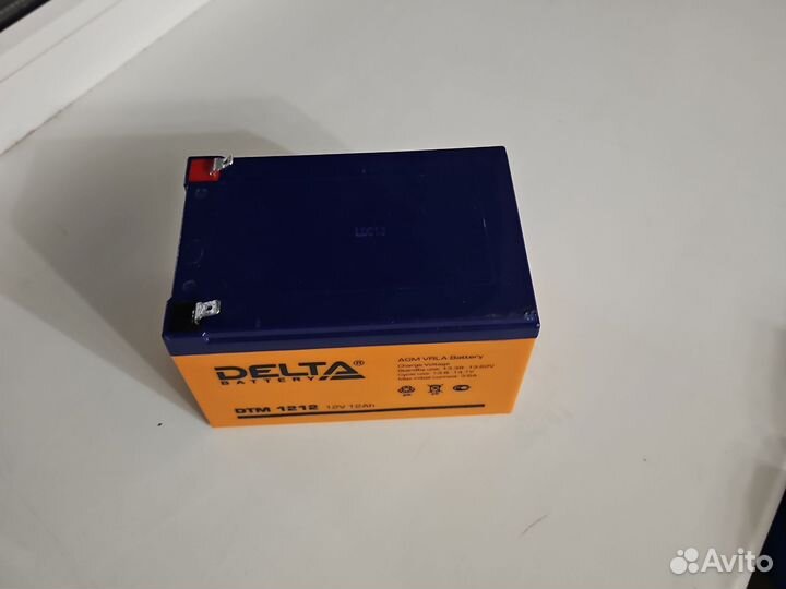 Аккумулятор delta AGM 12ah