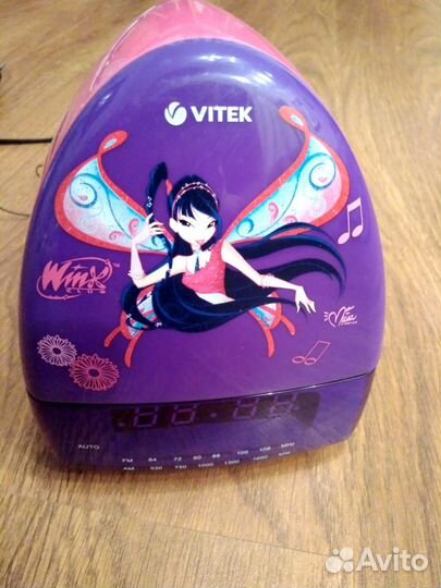 Vitek Winx 4051 Musa радиочасы с лампой-ночником