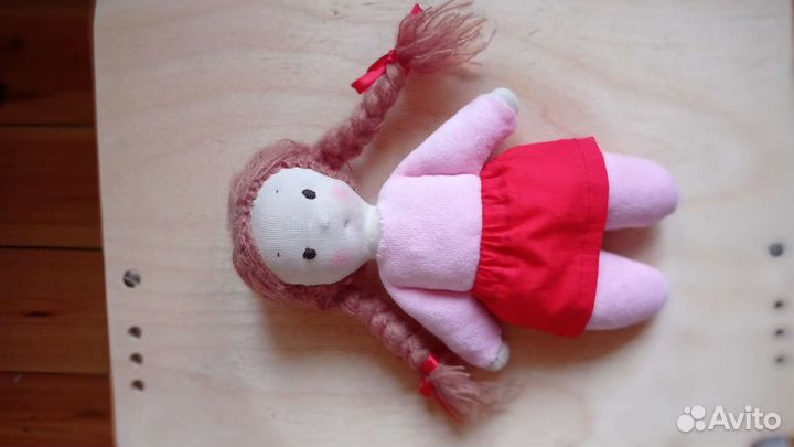 Текстильная кукла по вальдорфским мотивам