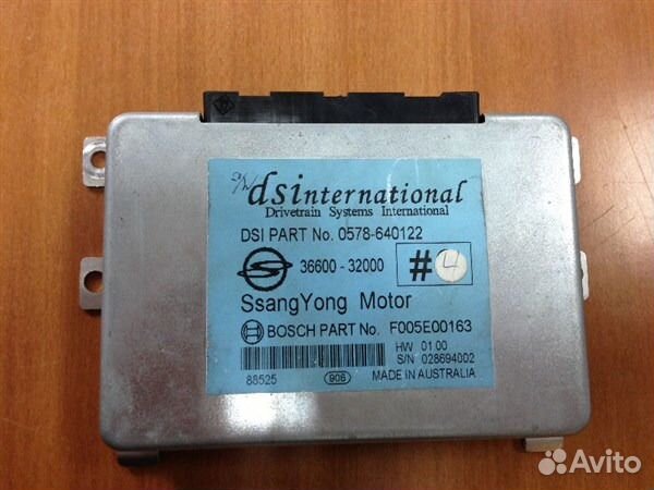 Блок управления АКПП SsangYong 36600-32000 ремонт