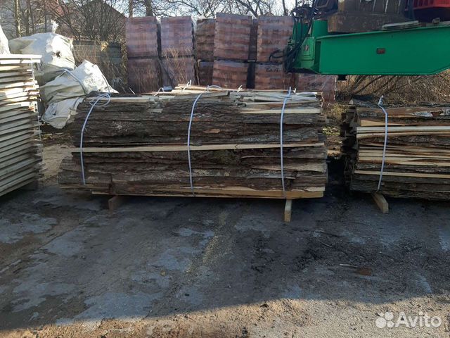 Дрова, горбыль в пачках
