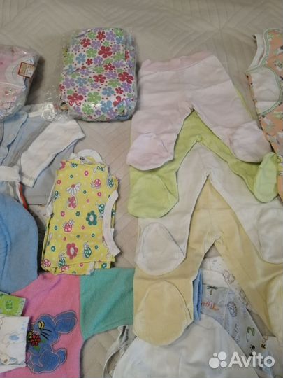 Детские вещи до года пакетом