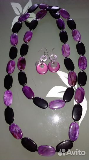 Бусы и серьги