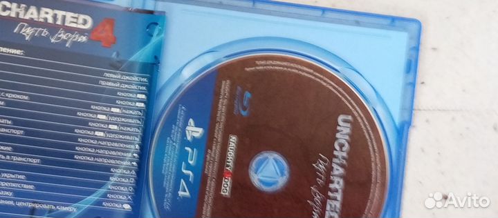 Игры на ps4 диски UFS2 путь вора4