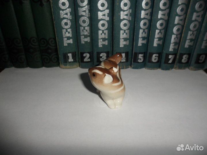 Статуэтка Бурундук, лфз, СССР