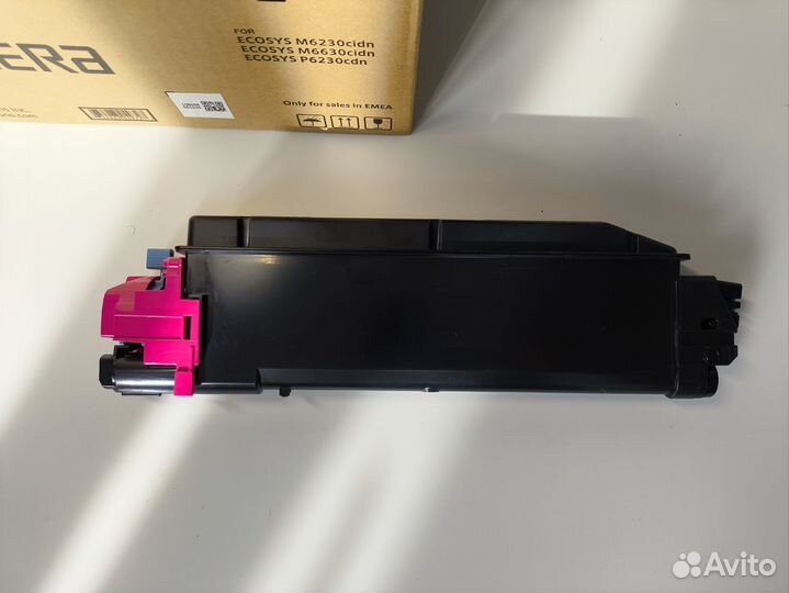 Картридж kyocera tk-5270 использованные цветные