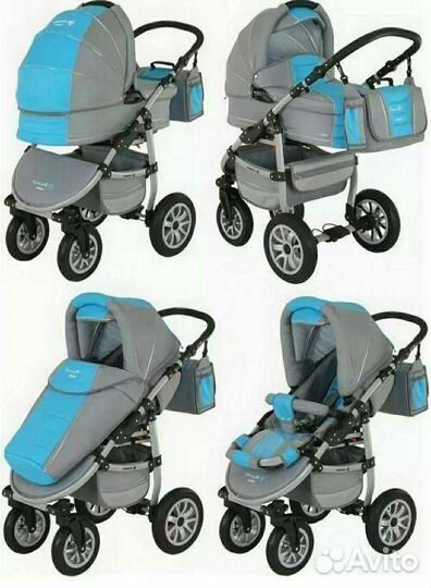 Коляска 2 в 1 adamex