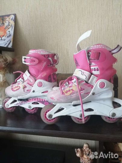Роликовые коньки детские раздвижные