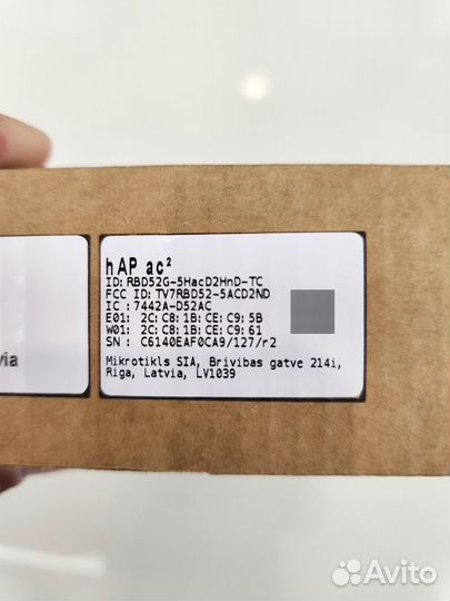 Роутер mikrotik hap ac2