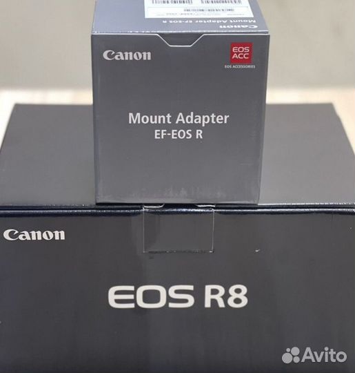 Canon EOS R8+Адаптер EF-EOS R. Новый