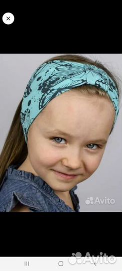 Повязка на голову для девочки