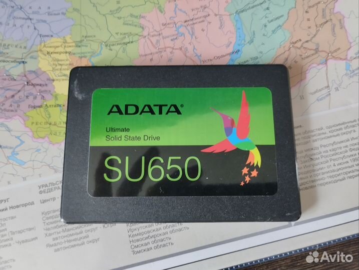 Ssd adata su650 на 120гб