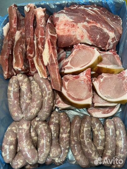 Мясной набор для шашлыка. Мясо свинина