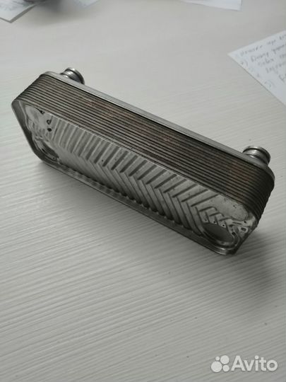 Теплообменник гвс для газовых котлов 12 пластин