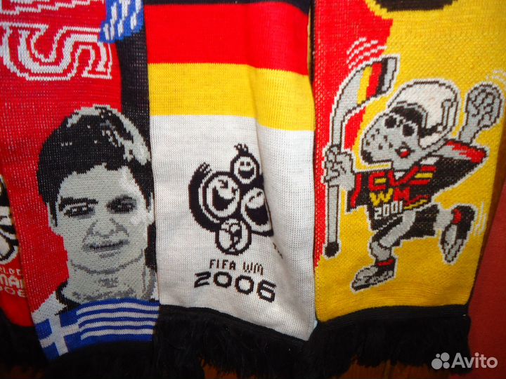 Шарф болельщика германия роза винтаж