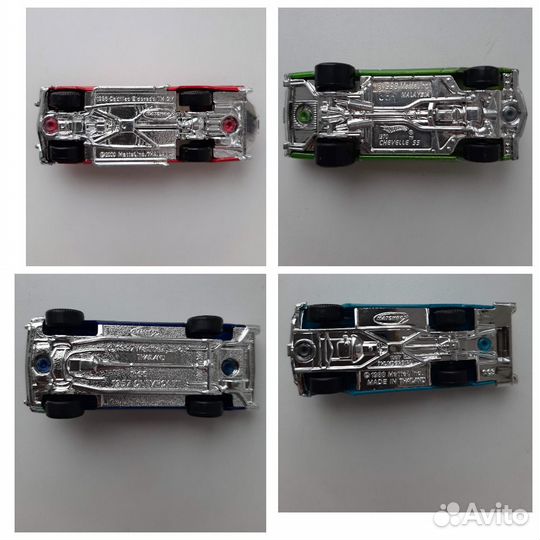 Matchbox Hot Wheels 1:63-1:66 пластик