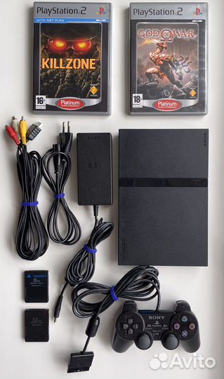 Приставка Sony PlayStation 2 slim