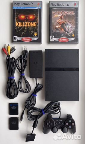 Приставка Sony PlayStation 2 slim