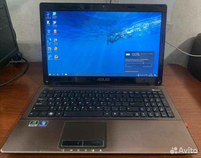 Ноутбук asus k53sd