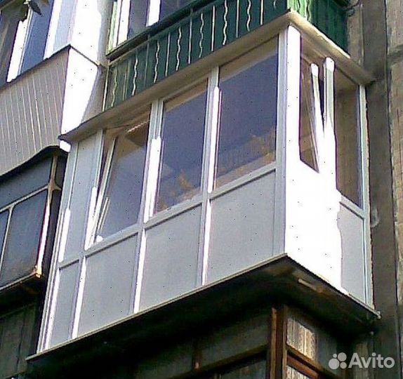 Балкон пластик
