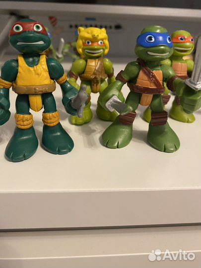 Мини черепашки ниндзя