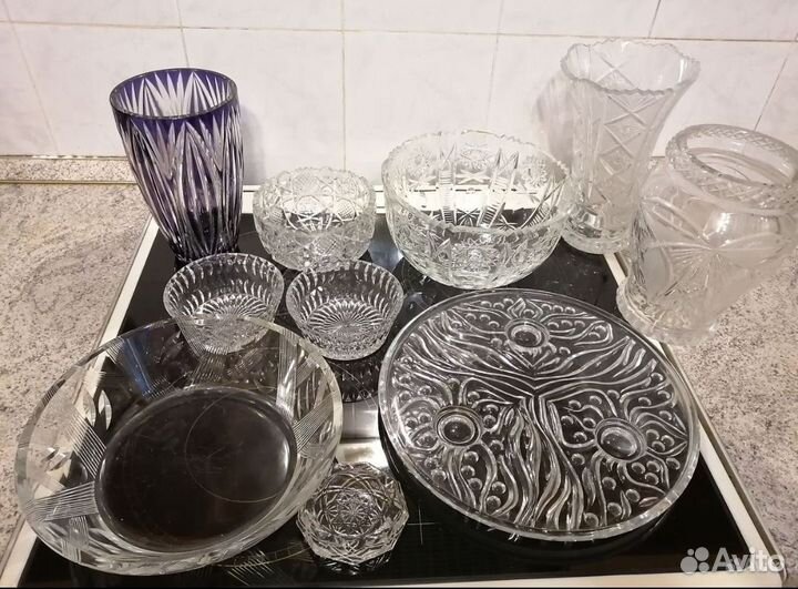 Хрусталь СССР И Чехословакия