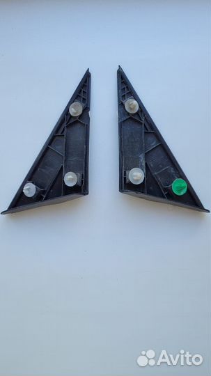 Накладка переднего крыла Hyundai Solaris 1 Рестайл