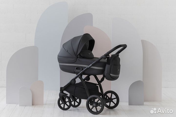 Коляска модульная 2 в 1 Tutis Uno+ (new кожа)