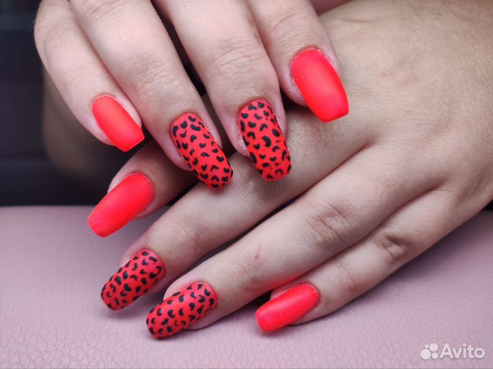 Маникюр с покрытием