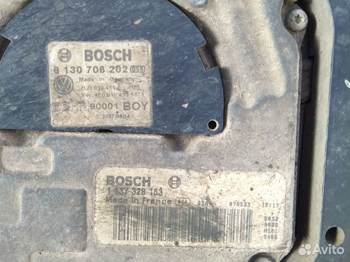 Audi q7 4,2 бензин вентилятор