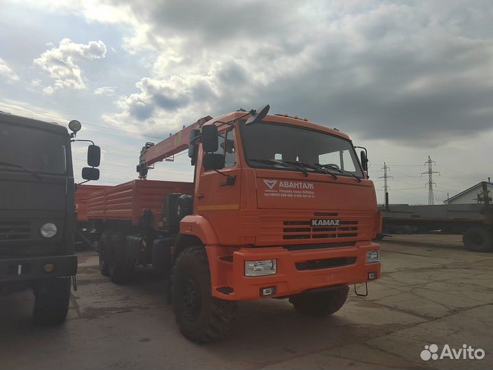 КамАЗ 43118-23027-50 с КМУ, 2023