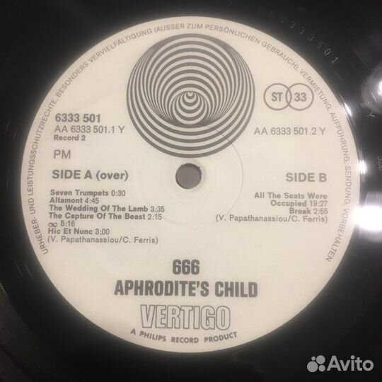 Aphrodite’S child - 666