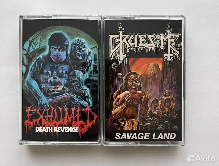Gruesome Exhumed tape mc Relapse
