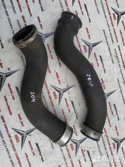 Патрубок интеркулера Om646 W204 Mercedes