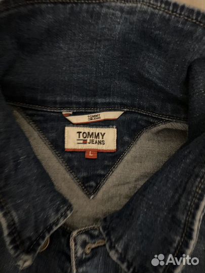 Джинсовая куртка tommy hilfiger