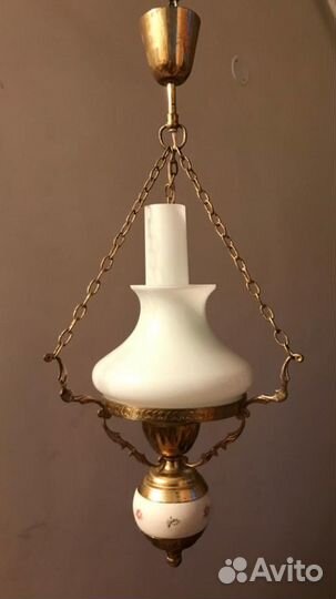 Люстры, светильники, керосинки из СССР