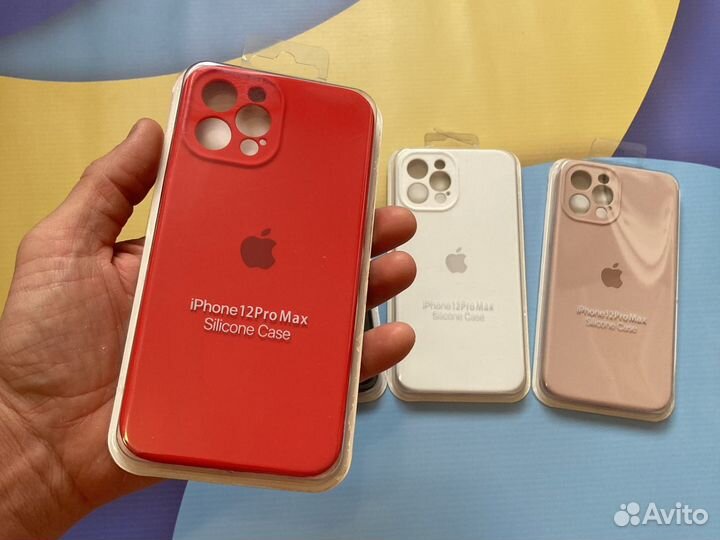 Чехол на iPhone 12 pro max закрытием камеры