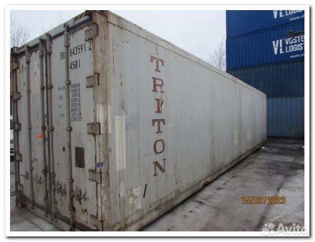 Рефконтейнер Carrier triu 843591-2 2008 г.в