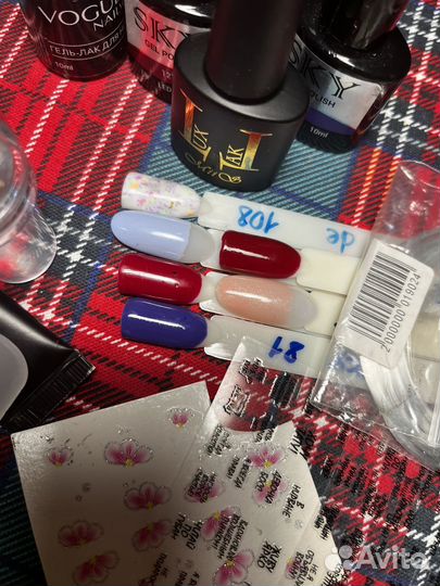 Гель лак и все для маникюра