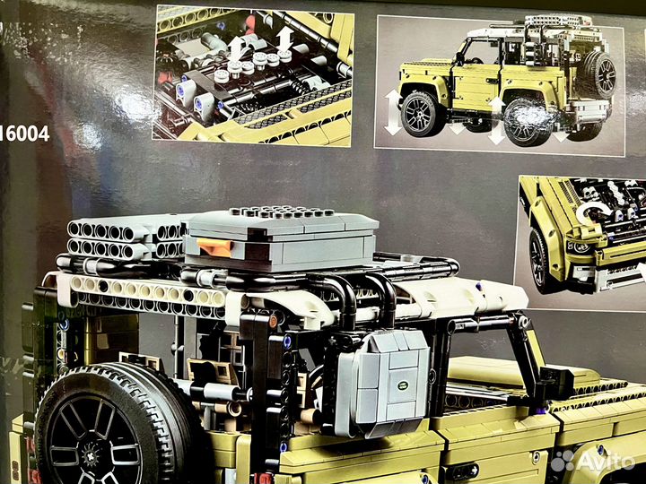 Конструктор аналог Lego Land Rover 2573 детали