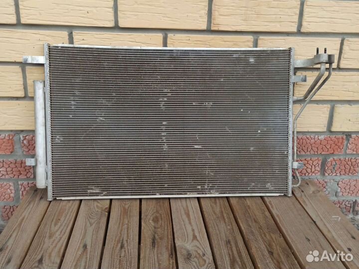 Радиатор кондиционера K5, Sonata 8, оригинал б/у