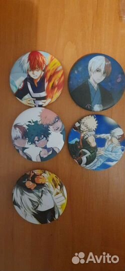 Аниме значки