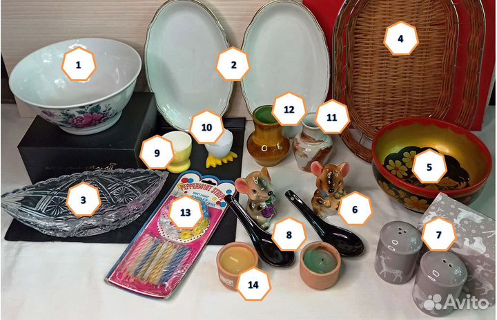 Для сервировки и украшения стола