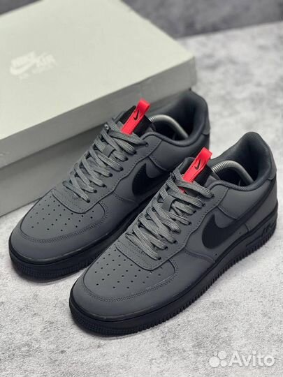 Кроссовки Nike Air Force 1 Grey (Арт.85753)