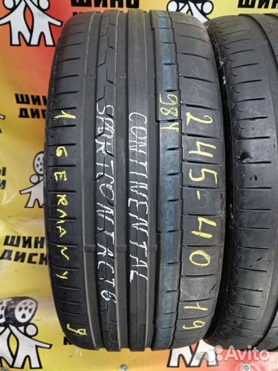 Continental ContiSportContact 6 245/40 R19 98Y