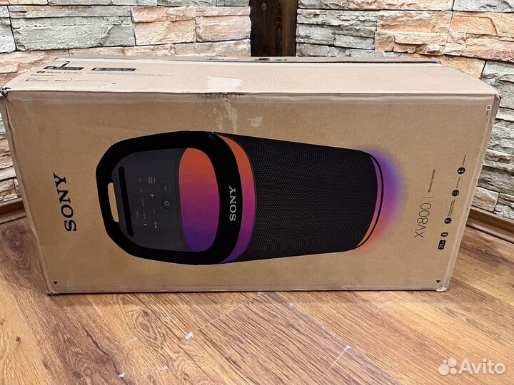 Минисистема Sony SRS-XV800 черный 77Вт/USB/BT