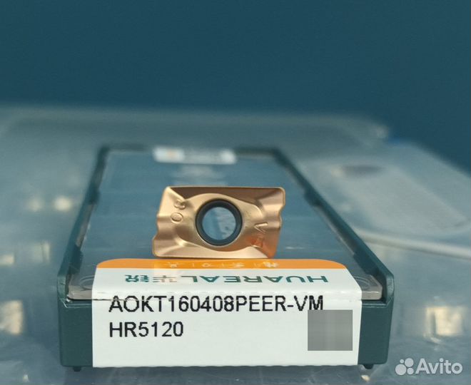 Пластина фрезерная aokt160408peer-VM HR5120